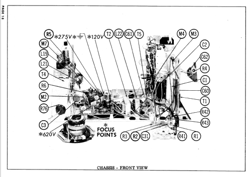 17T3316, 317, 318, 319, 320, 321 Ch= M5; General Electric Co. (ID = 635043) Televisore