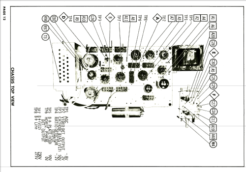 21C134 - UHF Ch= 'ST' Line; General Electric Co. (ID = 1981791) Televisore