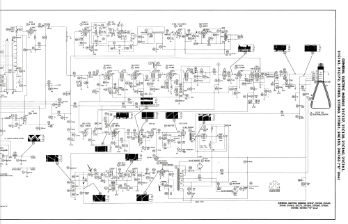 21C137 Ch= U line; General Electric Co. (ID = 1769915) Televisore