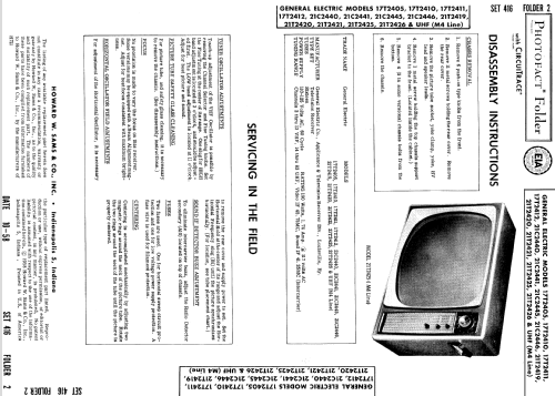 21C2440 ; General Electric Co. (ID = 857282) Television