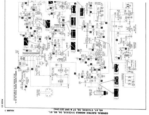 21C2536 Ch= U3 Line; General Electric Co. (ID = 866961) Televisore