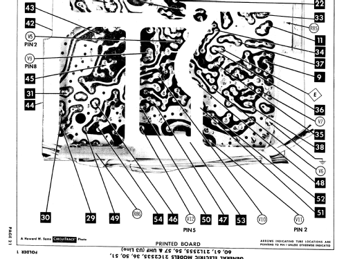 21L2556 Ch= U3 Line; General Electric Co. (ID = 867104) Televisore