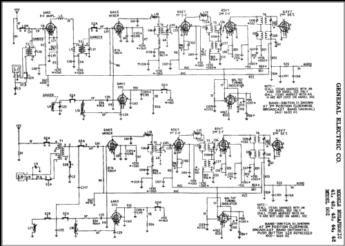 41 'Musaphonic' ; General Electric Co. (ID = 384217) Radio