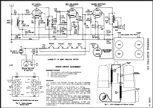 50 ; General Electric Co. (ID = 460910) Radio