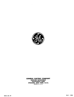 510 ; General Electric Co. (ID = 3022331) Radio