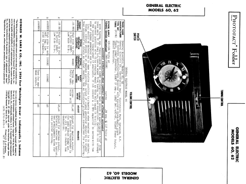 62 ; General Electric Co. (ID = 958986) Radio