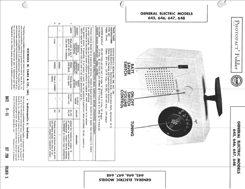 647 ; General Electric Co. (ID = 824486) Radio
