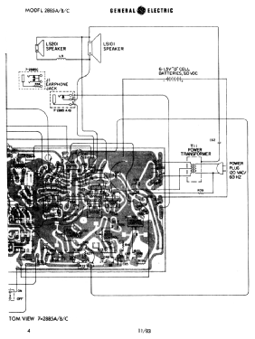 Superadio II 7-2885C; General Electric Co. (ID = 2803823) Radio