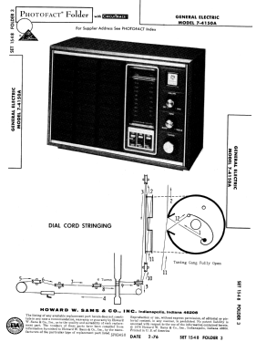 7-4150A; General Electric Co. (ID = 2707514) Radio