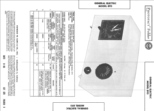 895 ; General Electric Co. (ID = 2330575) Radio