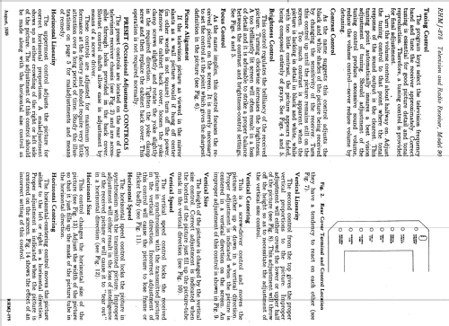 Musaphonic Instrument 90 ; General Electric Co. (ID = 1134861) TV Radio