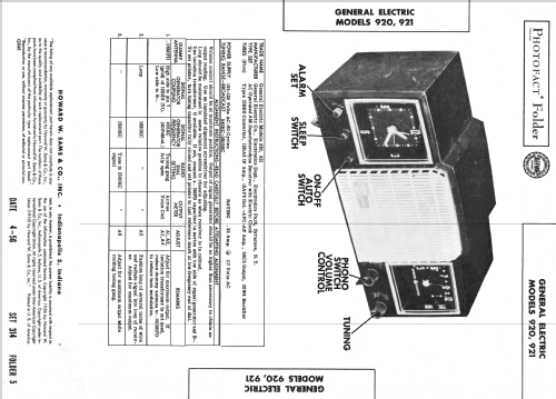 920 ; General Electric Co. (ID = 2173001) Radio