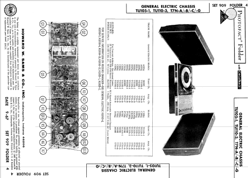 A235g Ch= TU105-1 + T7N-B; General Electric Co. (ID = 520023) Radio