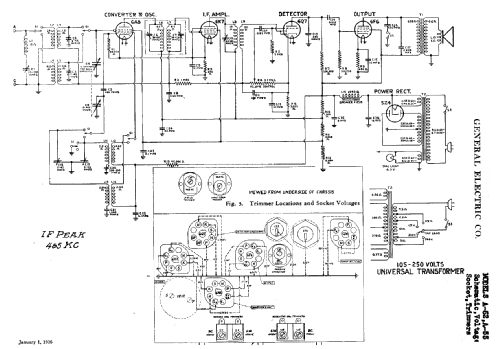 A-52 ; General Electric Co. (ID = 393521) Radio