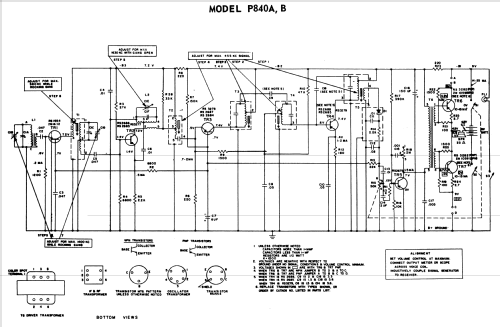 All Transistor P-840A; General Electric Co. (ID = 2016142) Radio