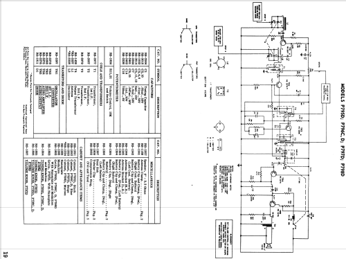 All Transistor P-795E ; General Electric Co. (ID = 2021183) Radio