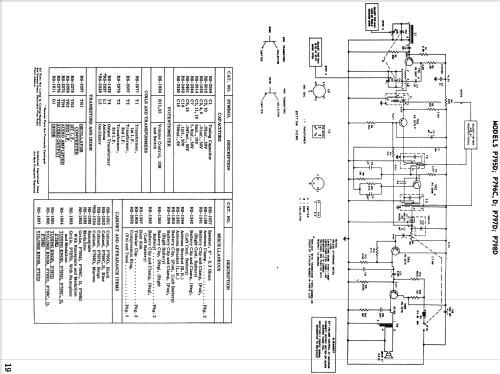 All Transistor P-795E ; General Electric Co. (ID = 2021185) Radio