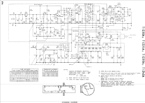 AM FM Radio T1230A; General Electric Co. (ID = 1864006) Radio