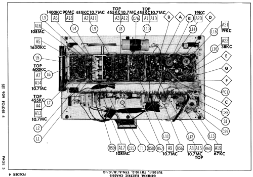 C263g Ch= TU110-3 + T7N-B; General Electric Co. (ID = 520630) Radio