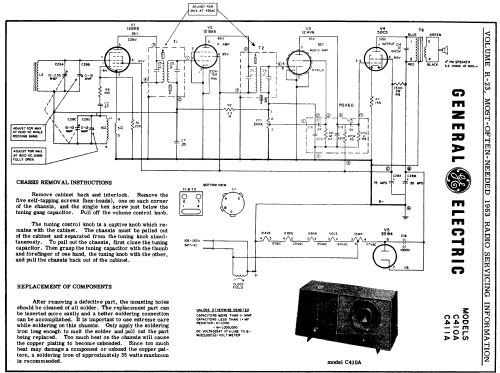 C410A ; General Electric Co. (ID = 170265) Radio