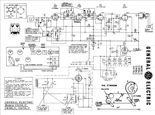 C416C ; General Electric Co. (ID = 82685) Radio