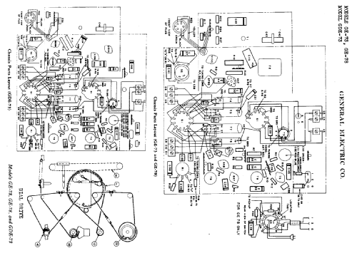 GDE73 ; General Electric Co. (ID = 410380) Radio