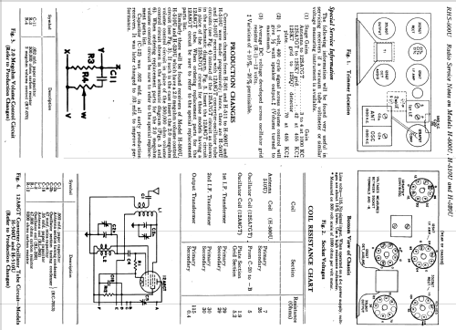 H-500U W ; General Electric Co. (ID = 1116532) Radio