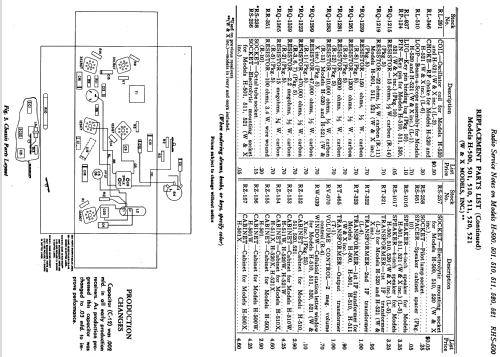 H-511X ; General Electric Co. (ID = 1116485) Radio