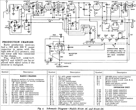 H-639 DC ; General Electric Co. (ID = 1127224) Radio