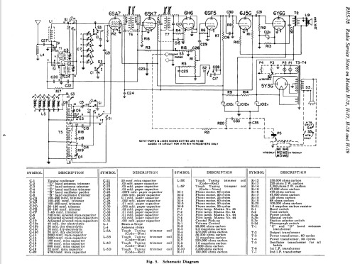 H-78 ; General Electric Co. (ID = 1115500) Radio