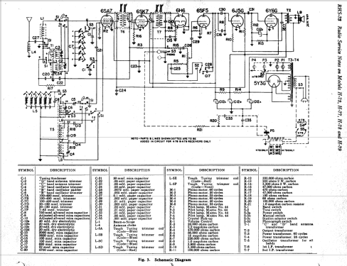 H-78 ; General Electric Co. (ID = 168092) Radio