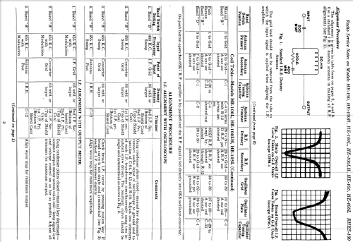 HE-105 ; General Electric Co. (ID = 1127796) Radio