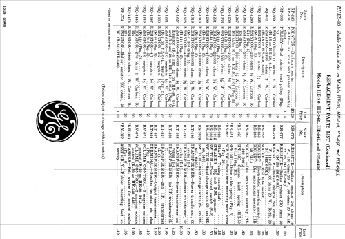 HE-50 ; General Electric Co. (ID = 1127300) Radio