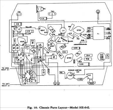 HE-64L ; General Electric Co. (ID = 1127315) Radio