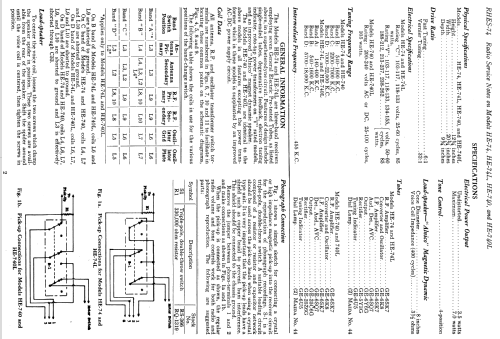 HE-74 ; General Electric Co. (ID = 1127731) Radio