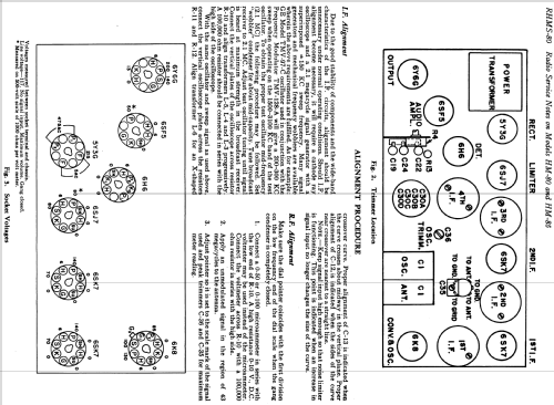 HM-80 ; General Electric Co. (ID = 1128175) Radio