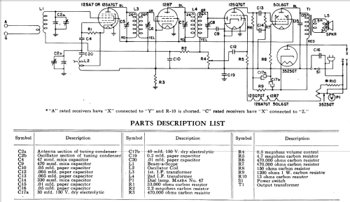 J-51 ; General Electric Co. (ID = 1128917) Radio