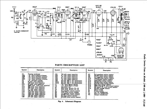 J-620 ; General Electric Co. (ID = 168870) Radio