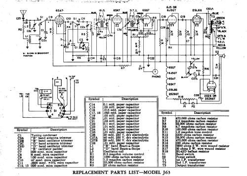 J-63 ; General Electric Co. (ID = 168872) Radio