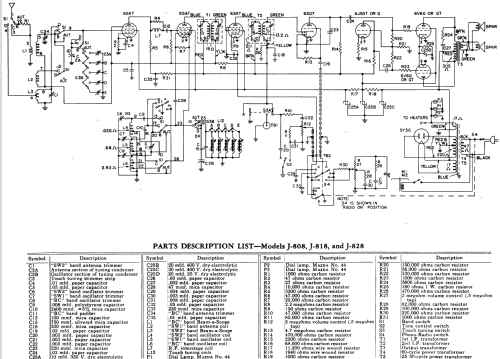 J-808 ; General Electric Co. (ID = 1130745) Radio