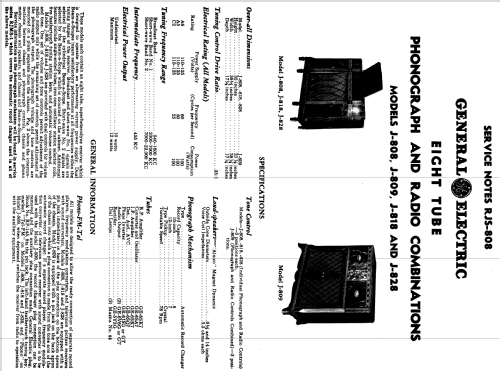 J-808 ; General Electric Co. (ID = 1130751) Radio