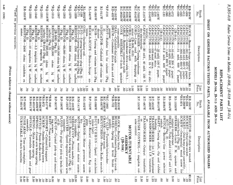 JB-513 ; General Electric Co. (ID = 1130847) Radio