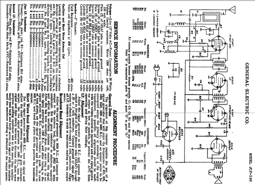 JCP596 ; General Electric Co. (ID = 418814) Radio