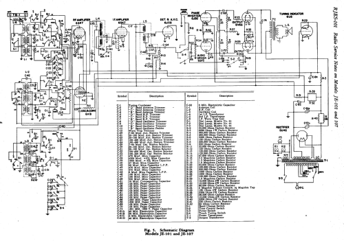 JE-107 ; General Electric Co. (ID = 169970) Radio