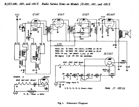 JE-531 ; General Electric Co. (ID = 169972) Radio