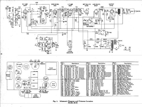 JE-81 ; General Electric Co. (ID = 169967) Radio