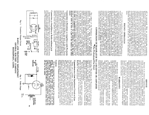 JFM-90 ; General Electric Co. (ID = 1388347) Radio