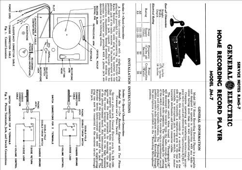 JM-7 ; General Electric Co. (ID = 1131844) Enrég.-R