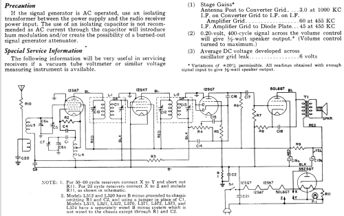 L-512 ; General Electric Co. (ID = 1132158) Radio