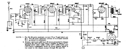 L-521 ; General Electric Co. (ID = 170222) Radio